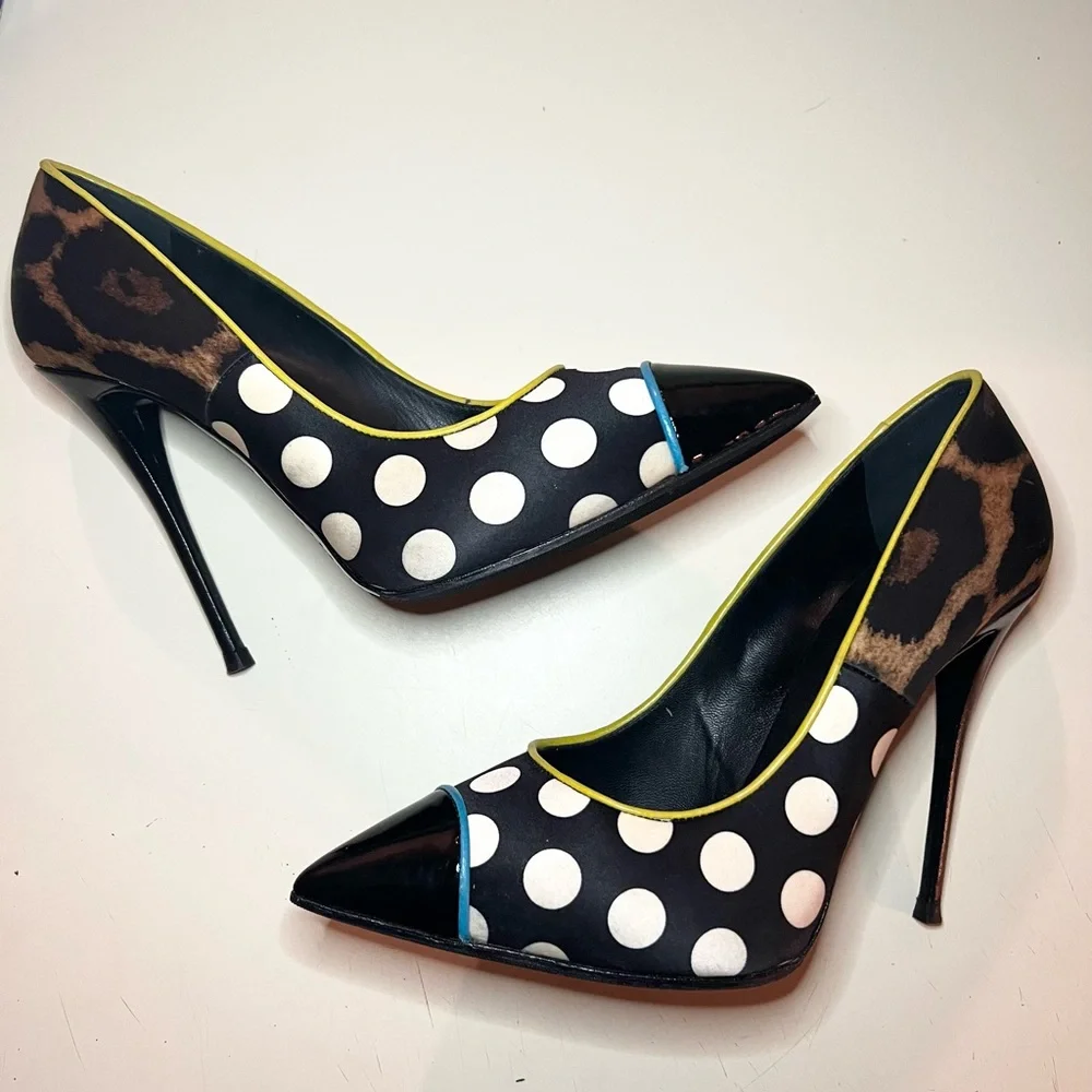 Giuseppe Zanotti Patchwork Pumps - Picture 7 of 7